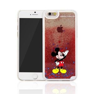 Mickey Quicksand Glitter iPhone Case